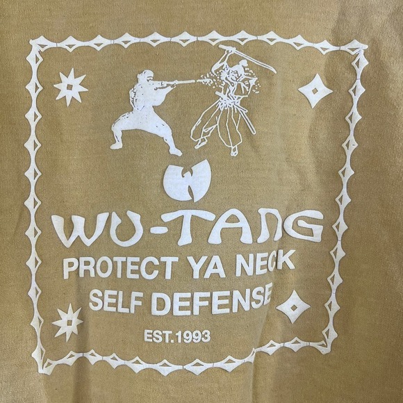 Wu-Tang Clan Protect Ya Neck Pullover Hoodie Sweatshirt Men's Size M - Picture 4 of 7